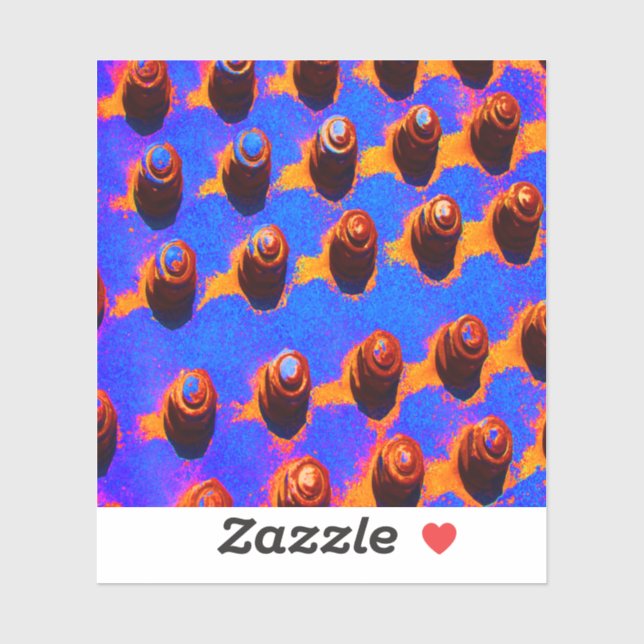 Pegatina Tornillos antiguos (Hoja)