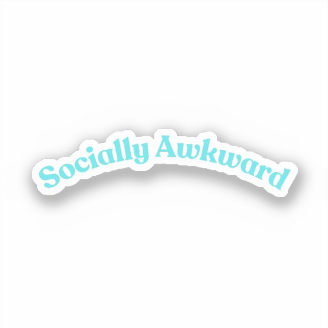 Pegatina Torpe social (Anverso)