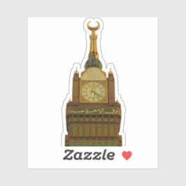 Pegatina Torre de Reloj Makkah