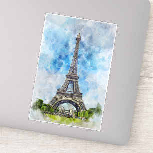 Pegatina Torre Eiffel en París n2
