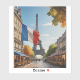 Pegatina Torre Eiffel - París - Francia