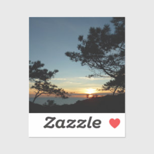 Pegatina Torrey Pine Sunset III California