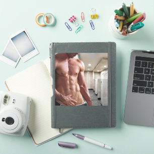 Pegatina Torso masculino musculoso sin camiseta de Slippery