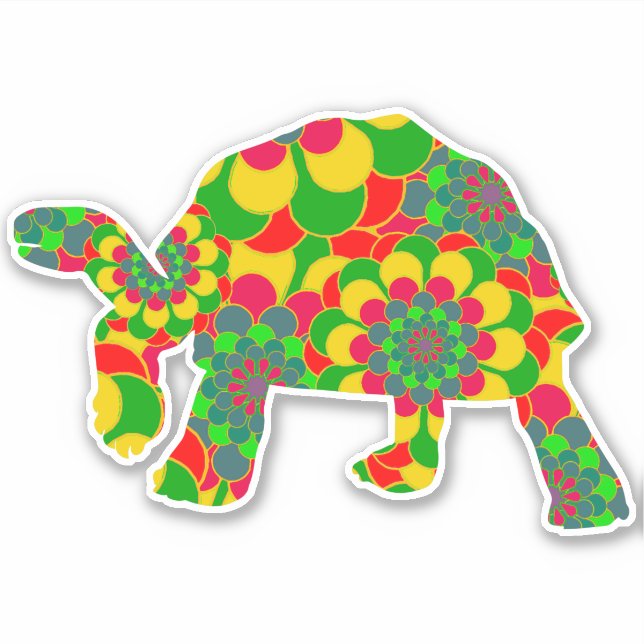 Pegatina Tortoise (Anverso)