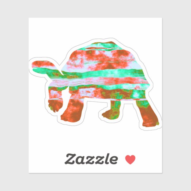 Pegatina Tortoise (Hoja)