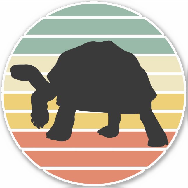 Pegatina Tortoise (Anverso)