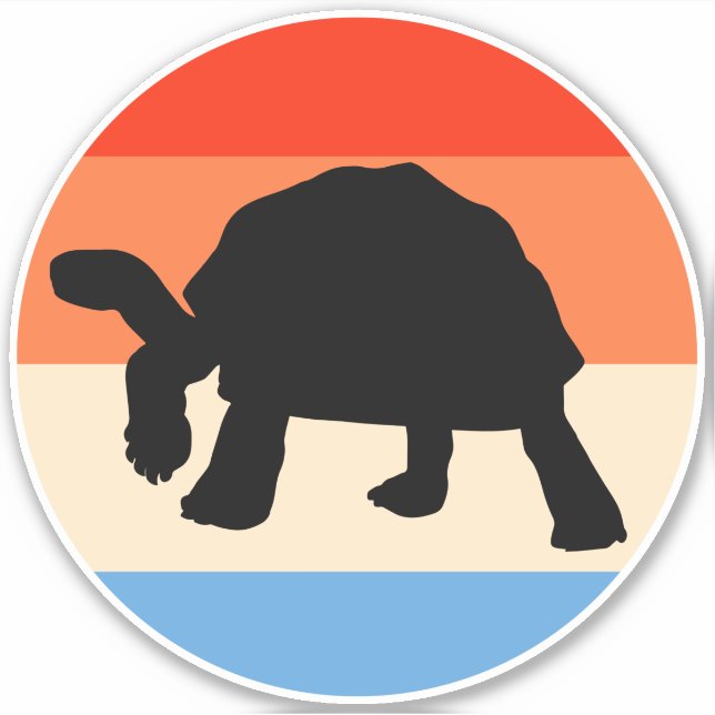 Pegatina Tortoise (Anverso)
