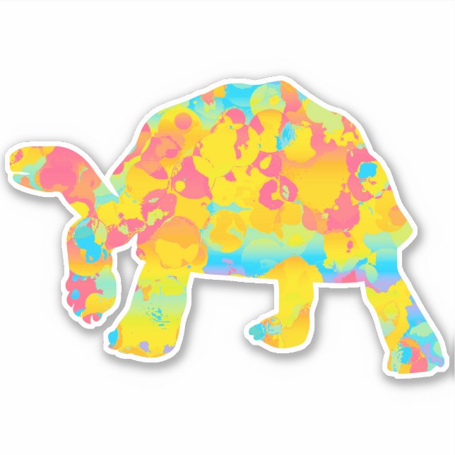 Pegatina Tortoise (Anverso)