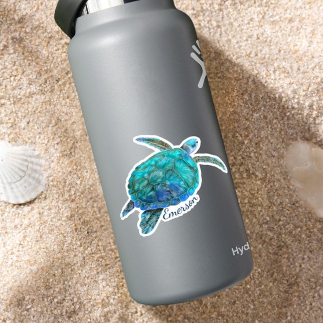 Pegatina Tortuga marina cutánea personalizada (Subido por el creador)