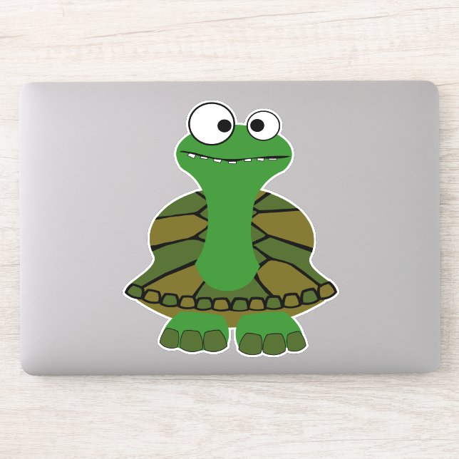 Pegatina Tortuga Personalizado (Ordenador)