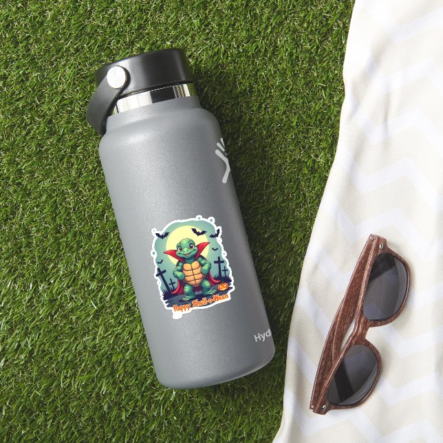 Pegatina Tortuga Shell-o-Ween (HydroFlask Insitu)