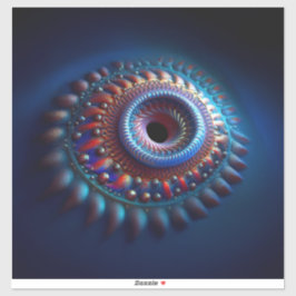 Pegatina Torus Wormhole