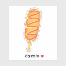 Pegatina Tos Fritos En Un Palo