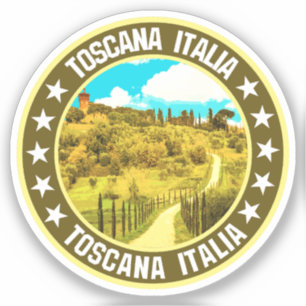 Pegatina Toscana