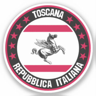 Pegatina Toscana