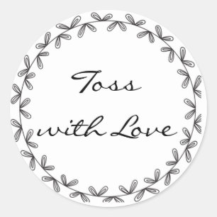 Pegatina Toss con amor
