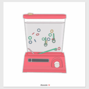 Pegatina Toss de anillos acuáticos
