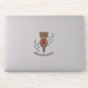 Pegatina Totalmente enamorado de ti Otter