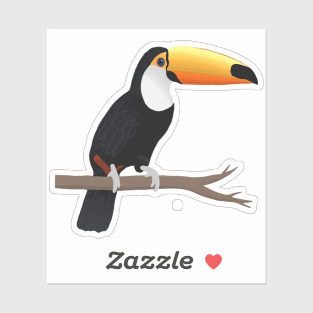 Pegatina Toucan (Hoja)