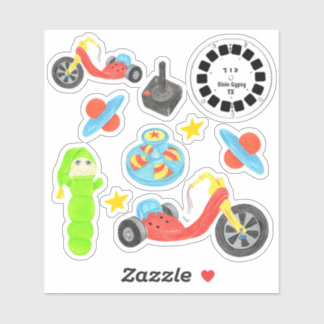 Pegatina Toys of the 80's