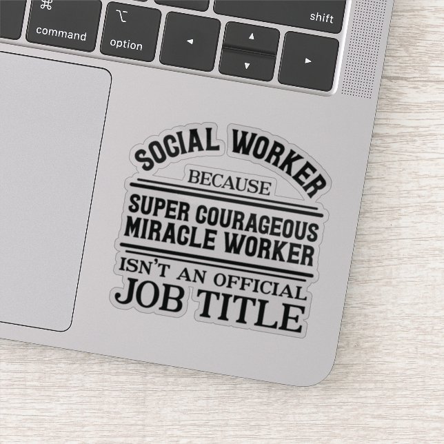 Pegatina Trabajador del Milagro de los Trabajadores Sociale (Detalle)
