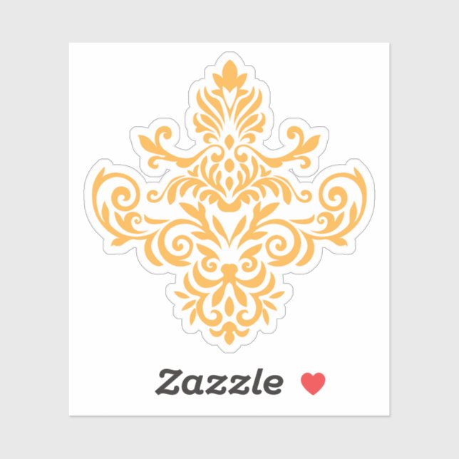 Pegatina Traditional Tattoo Art Inspired Design (Hoja)