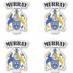 Pegatina Traducción y significado irlandés de Escudo murray