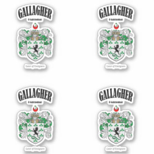 Pegatina Traducción y significado irlandés de Gallagher Esc