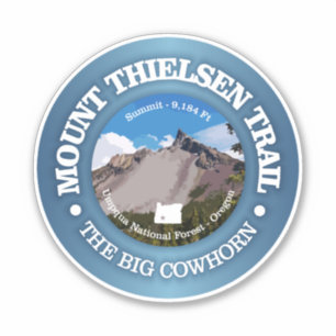 Pegatina Trail de Mt Thielsen