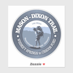 Pegatina Trail Mason-Dixson (BG)