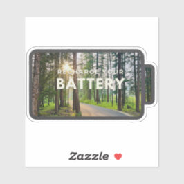 Pegatina Trail Recharge Sticker