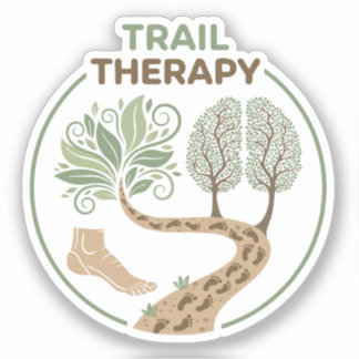 Pegatina Trail Therapy