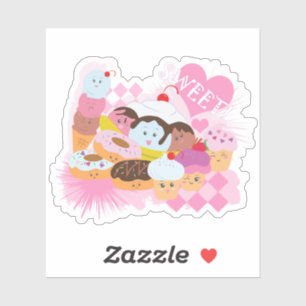 Pegatina Trajes dulces