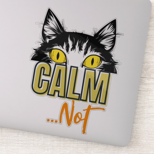 Pegatina Tranquilidad... no. Los muchos estados de ánimo de (Detalle)