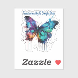 Pegatina Transformado por 12 pasos simples