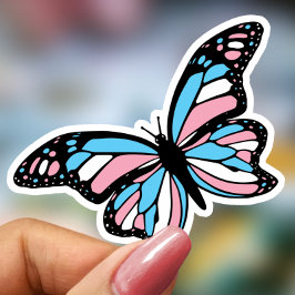 Pegatina Transformar el orgullo transgénero LGBTIQ