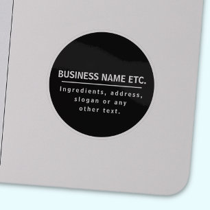 Pegatina Transparente con múltiples propósitos en blanco y 