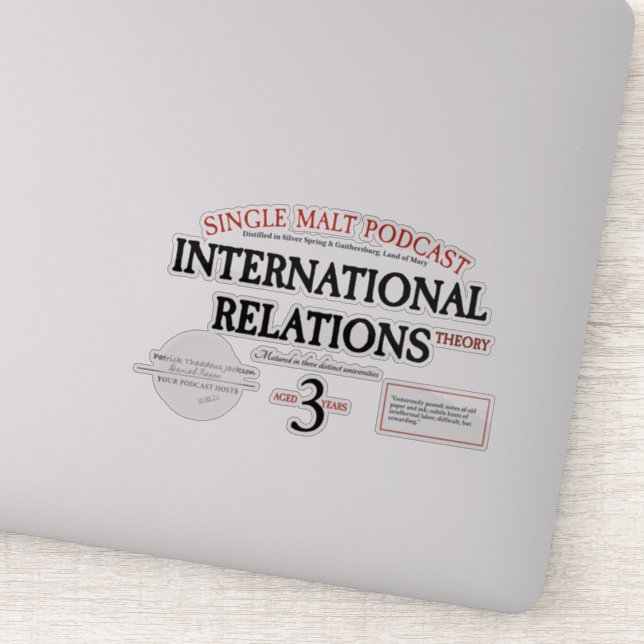 Pegatina transparente de "etiqueta blanca" (Detalle)