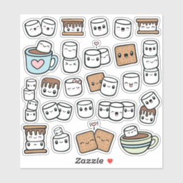 Pegatina Tratamientos de malvavisco Vinyl