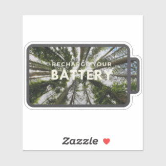 Pegatina Trees Recharge Sticker
