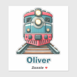 Pegatina Tren Clásico Adorable para Niños