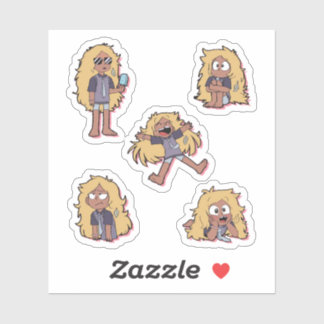 Pegatina tren infinito