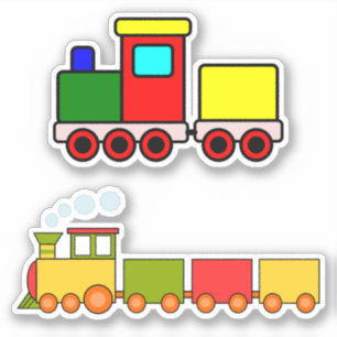 Pegatina Trenes de Juguete