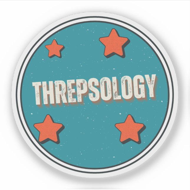 Pegatina Trepsología (Anverso)