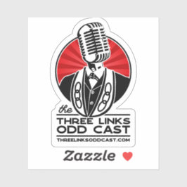 Pegatina Tres vínculos de un par de referencias