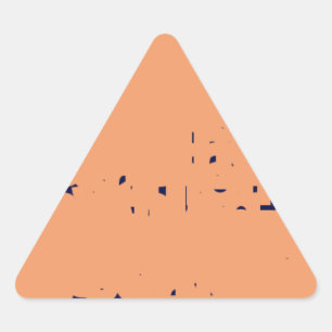 Pegatina Triangular 5556 arte abstracto