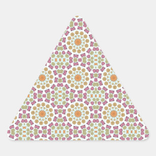 Pegatina Triangular Aguas marinas