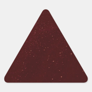 Pegatina Triangular Arena Granate