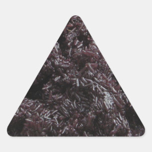 Pegatina Triangular Arroz pegajoso negro lao tailandés [presa Khao Nia