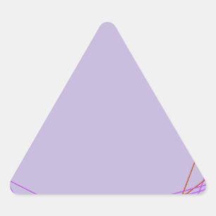 Pegatina Triangular arte abstracto gris 8297